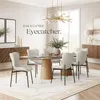 tectake® Polsterstuhl Tessa ergonomische Form mit hoher Produktbild-Vorschau 7