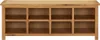 vidaXL Stojan na boty 114x37x45 cm z masivního dubového Náhled obrázku produktu 1