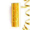 Luftschlangen "Holografisch" 4m / 5 Rollen Gold/Silber Produktbild-Vorschau 5