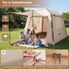 COSTWAY Aufblasbares Campingzelt 2-4 Personen, Luftzelt mit Produktbild-Vorschau 7