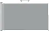 vidaXL Seitenmarkise Ausziehbar 220x300 cm Grau Produktbild-Vorschau 9