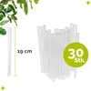 Clips-Set für Sichtschutzstreifen 19 cm (Transparent) Produktbild-Vorschau 2