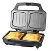 Emerio XXL-Sandwichmaker – Für 2 Sandwiches – PFAS-frei – Produktbild-Vorschau 1