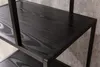Industrial Bücherregal SLIM LINE 185cm Esche schwarz sechs Produktbild-Vorschau 8