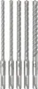 PRO SDS plus-5X Hammerbohrer-Set, 6/6/8/8/10 mm, 5-tlg. Produktbild-Vorschau 1