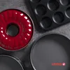 teglia per muffin wenco 12 per la cottura di muffin dolci o Anteprima dell’immagine prodotto 7