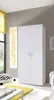 Kleiderschrank klein Weiß BASE 80 cm breit Produktbild-Vorschau 1
