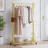 Kledingrek op wielen, met 8 haken en plank (80cm x 150cm) | Productafbeelding-voorbeeld 4