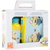 A product packaging for a Despicable Me Minions themed lunch box and water bottle set. Produktbild-Vorschau