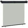 vidaXL Marquise latérale de balcon 165x250 cm Gris Voir les images du produit 8