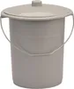 Tragbarer Toiletten-Eimer mit Deckel - 12,5L - Grau - Produktbild-Vorschau 2