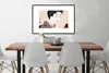 MuchoWow® Gerahmtes Poster Frau - Make-up - Japanisch - Produktbild-Vorschau 3