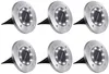 LED Solar-Bodenspot – Set mit 6 Stück – Gartenbeleuchtung Produktbild-Vorschau 1