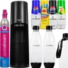 Výrobník perlivej vody SodaStream Terra Black + 2 fľaše + 4 Náhľad obrázku produktu 1