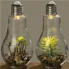 2er Set RetroLED Glühbirne mit Kunstpflanze Dekoration Produktbild-Vorschau 1