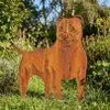 Edelrost Amerikanischer Staffordshire Terrier - Rost Deko Produktbild-Vorschau 2