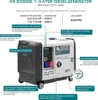 K&S 7,5 KW Diesel KS9300DE-1/3 ATSR (Euro V) Stromaggregat Produktbild-Vorschau 9