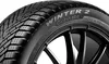 Close-up of a Pirelli Cinturato Winter 2 tire mounted on a black wheel. Produktbild-Vorschau