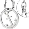 Metallene Schlüsselhänger mit Karabiner und Chip, 5 Stück, Produktbild-Vorschau 8