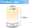 Dimmbare Touch-LED-Nachttischlampe – 3 Helligkeitsstufen – Produktbild-Vorschau 3