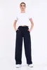 COMEOR pantaloni da jogging da donna a gamba larga (blu Anteprima dell’immagine prodotto 5