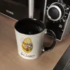 Pummel Biene Kaffeebecher in schwarz mit Spruch Bee happy Produktbild-Vorschau 5