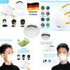 5x MEIXIN Hochwertige Medizinische Atem Schutzmaske Produktbild-Vorschau 5