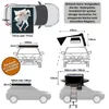 Dachzelt Autodachzelt Aluminium Case 160x210x110cm, bis zu Produktbild-Vorschau 7