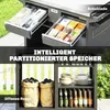 Grillwagen 5-Etagen Grilltisch mit Edelstahl Arbeitsfläche Produktbild-Vorschau 6