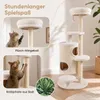 COSTWAY Katzenbaum 150cm, tiragraffi con 6 livelli, 2 Anteprima dell’immagine prodotto 8