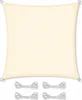 Tenda da sole Zolta Tenda impermeabile quadrata 5x5 m - Anteprima dell’immagine prodotto 1