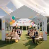 UISEBRT 4x8m Premium Party Tent Pavilion with side parts, Voir les images du produit 11