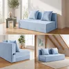 Bodensofa mit schlaffunktion, Klappbar Schlafsofas, 3-in-1, Produktbild-Vorschau 6