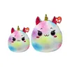 Ty Squishy Beanies Maisie Unicorn plyšová hračka 22 cm Náhľad obrázku produktu 3