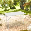 Relaxdays Gartentisch klappbar BASTIAN, rechteckig H x B x Produktbild-Vorschau 2