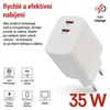 Univerzální USB adaptér GaN do sítě PD 35 W max. Náhled obrázku produktu
