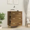 vidaXL Príborník hnedý dubový vzhľad 70x34x90 cm odvodený Náhľad obrázku produktu 6