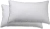 2er Set Kissenbezug Kissenhülle 40x80 cm weiß Uni Produktbild-Vorschau 1
