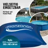 MONZANA Poolkissen Winter XXL Chlorbeständig 240x200cm Produktbild-Vorschau 3
