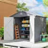 Outsunny Gerätehaus 4,1m³, Gartenhaus mit Pultdach, 240 x Produktbild-Vorschau 2