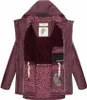 Navahoo Damen Regen Jacke Parka Wasserdicht Gefüttert Produktbild-Vorschau 6