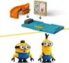 LEGO Minions set components and figures are shown with arrows indicating assembly. Náhled obrázku produktu
