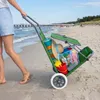 Chaise longue à roulettes avec toit Chaise longue pliante Voir les images du produit 5