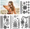 Temporäres Henna Tattoo Aufkleber Set für Frauen (10 Produktbild-Vorschau 3