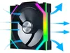 Lian Li UNI FAN SL Wireless 120, Ventilator, 12 cm, Schwarz Produktbild-Vorschau 8