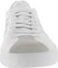 A close-up, front-facing view of a white Adidas sneaker. Produktbild-Vorschau