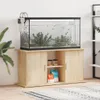 vidaXL Supporto per acquario Quercia Sonoma 121x41x58 cm Anteprima dell’immagine prodotto 9