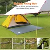HIKEMAN Zeltplane Mehrzweck Camping Wasserdichtes Tarp Produktbild-Vorschau 7