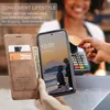 Galaxy A33 5G Hülle, Retro Kunstledertasche mit Produktbild-Vorschau 6