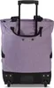 The back of a rolling duffel bag with a telescoping handle and wheels. Anteprima dell’immagine prodotto